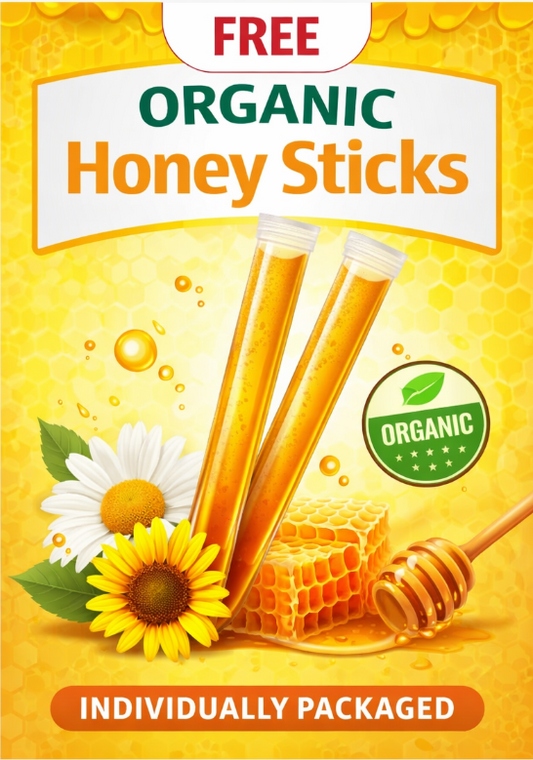 Organic Honey Sticks