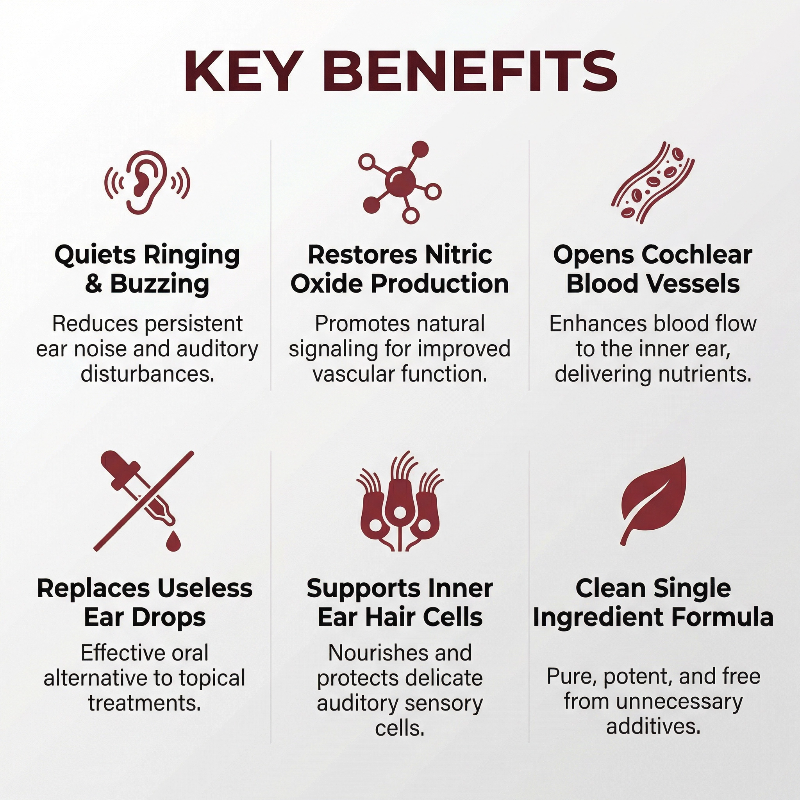 Nadora Beetroot Powder Supports Healthy Hearing